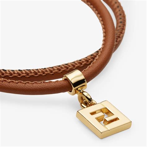 fendi double wrap leather bracelet|Forever Fendi bracelet .